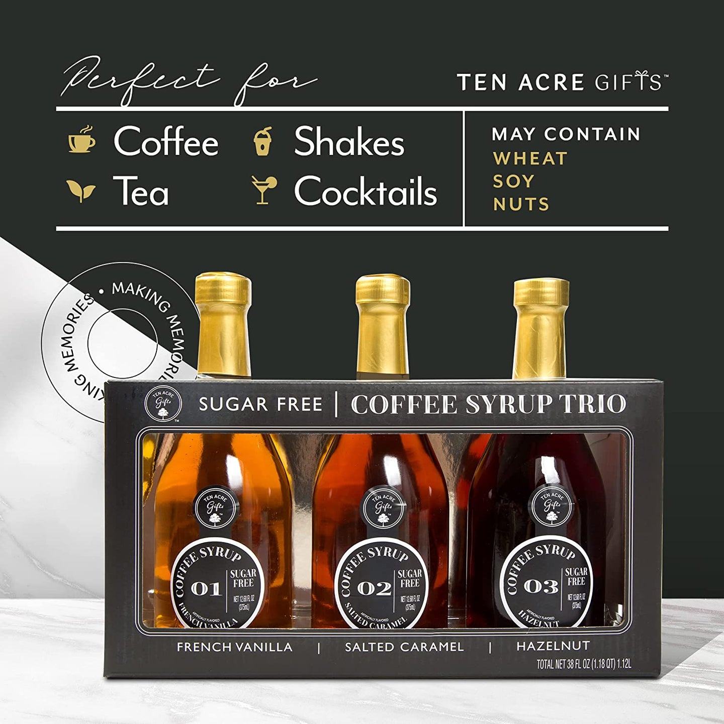 Sugar Free Coffee Syrup Trio